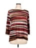 Rafaella Brown 3/4 Sleeve T-Shirt Size XL - photo 1