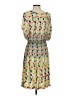 Baraschi 100% Polyester Print Green Cocktail Dress Size S - photo 2