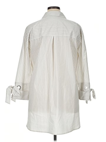 Halogen 3/4 Sleeve Button-Down Shirt (view 2)