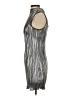 Superdown Metallic Silver Cocktail Dress Size XS - photo 5