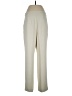 Black Label by Chico's 100% Polyester Solid Ivory Dress Pants Size 10 - photo 2