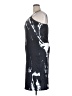 Unbranded Graphic Black Cocktail Dress Size 2X - photo 5