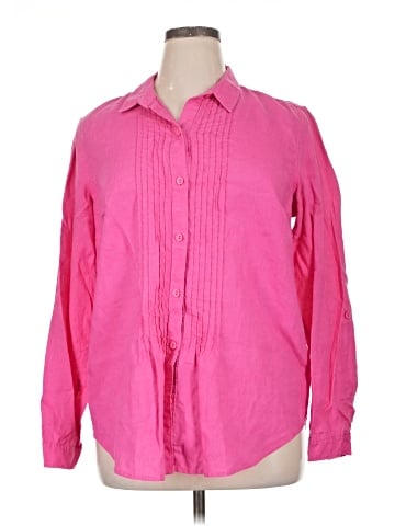 Jones New York Sport Long Sleeve Blouse (view 1)