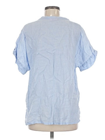 Isaac Mizrahi New York Short Sleeve Blouse (view 2)