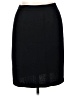St. John Solid Black Formal Skirt Size 16 - photo 1