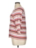 Rafaella 100% Cotton Stripes Pink 3/4 Sleeve T-Shirt Size XL - photo 5