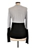 Theory Color Block Gray Pullover Sweater Size L - photo 2