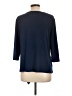 Chico's Blue 3/4 Sleeve Top Size Lg Petite (2) - photo 2