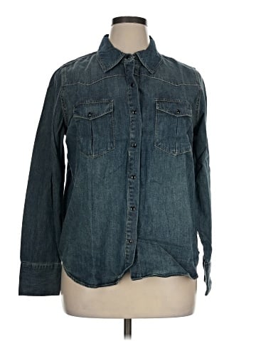 Nili Lotan Long Sleeve Button-Down Shirt (view 1)