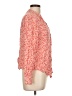 Boden 100% Viscose Red Long Sleeve Blouse Size 12 - photo 4
