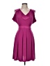 Max and Cleo Purple Cocktail Dress Size 6 - photo 1