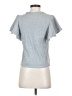 On Twelfth 100% Cotton Gray Short Sleeve Turtleneck Size S - photo 2