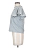 On Twelfth 100% Cotton Gray Short Sleeve Turtleneck Size S - photo 5