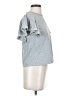 On Twelfth 100% Cotton Gray Short Sleeve Turtleneck Size S - photo 4