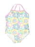 Op Print Pink One Piece Swimsuit 12-18 MO / 18 MO - photo 1