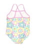 Op Print Pink One Piece Swimsuit 12-18 MO / 18 MO - photo 2