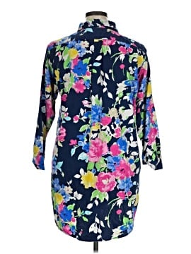 Lauren by Ralph Lauren 3/4 Sleeve Button-Down Shirt (view 2)