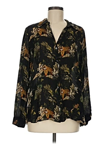 L'Agence Long Sleeve Blouse (view 1)