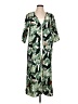Rachel Zoe 100% Polyester Green Kimono Size L (estimated) - photo 1