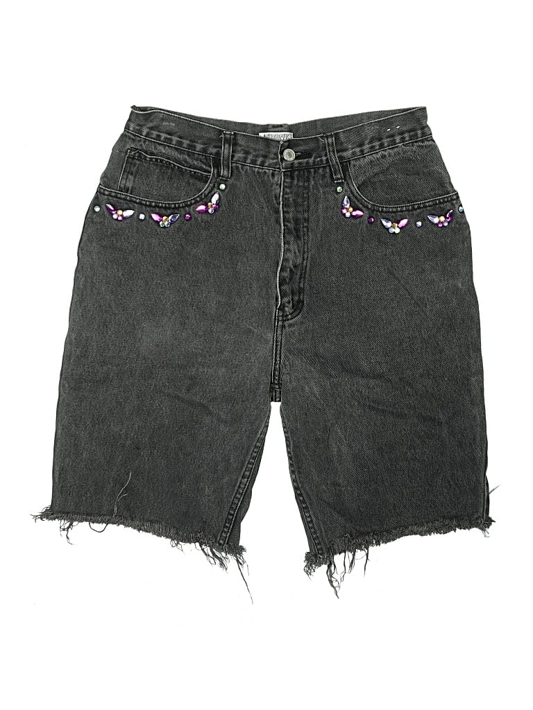 Pre-owned Jordache Kids' Denim Shorts In Black