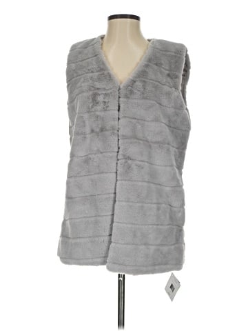 Echo Faux Fur Vest (view 1)