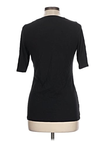White + Warren 3/4 Sleeve T-Shirt (view 2)