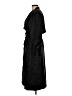 Portrait 100% Nylon Black Trenchcoat Size 8 Petite - photo 5