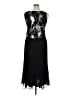 Alex Evenings Black Cocktail Dress Size 14 - photo 2