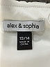 Alex & Sophia White Cocktail Dress Size 13 - 14 - photo 7