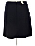 Talbots Solid Black Blue Wool Skirt Size 16 - photo 2