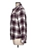 dip Plaid Burgundy Long Sleeve Button-Down Shirt Size L - photo 5