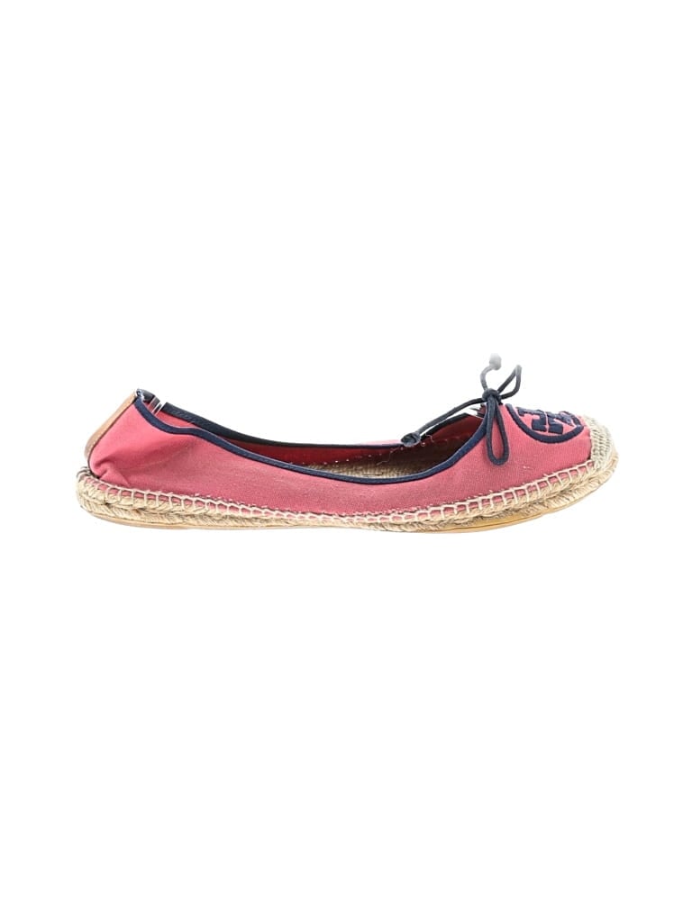 Pre-owned Tory Burch Flats In Pink