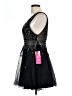 GB 100% Polyester Black Cocktail Dress Size 11 - photo 5