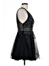 GB 100% Polyester Black Cocktail Dress Size 11 - photo 4