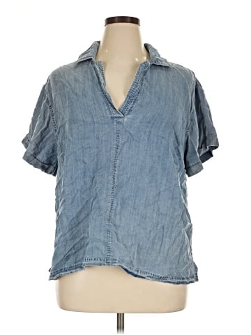 For The Republic Short Sleeve Blouse (view 1)