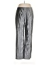 Worth Metallic Silver Casual Pants Size 12 - photo 1