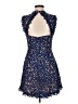 Francesca's 100% Polyester Blue Cocktail Dress Size M - photo 2
