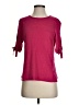 L.K. Bennett Pink Short Sleeve Top Size S - photo 1