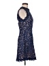 Francesca's 100% Polyester Blue Cocktail Dress Size M - photo 4