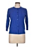 Ellen Tracy Blue Cardigan Size L - photo 1
