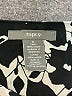 Apt. 9 100% Cotton Paisley Black Casual Skirt Size 6 - photo 4
