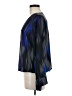 Allison Joy 100% Polyester Blue Long Sleeve Blouse Size M - photo 5