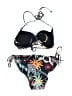 Calvin Klein Tropical Black Two Piece Swimsuit Size S - photo 2