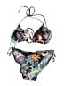 Calvin Klein Tropical Black Two Piece Swimsuit Size S - photo 1