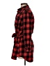 Agnes & Dora Plaid Red 3/4 Sleeve Button-Down Shirt Size M - photo 5