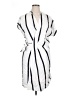 Equipment 100% Polyester Stripes White Casual Dress Size XL - photo 1