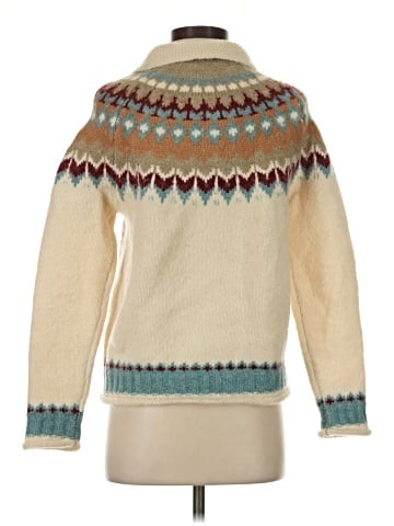 Line & Dot Pullover Sweater (view 2)