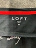 Ann Taylor LOFT 100% Cotton Black Sweatshirt Size M - photo 7
