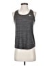 Nike 100% Polyester Gray Active Tank Size S - photo 1