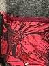 Unbranded Print Burgundy Swimsuit Top Size XS - photo 3